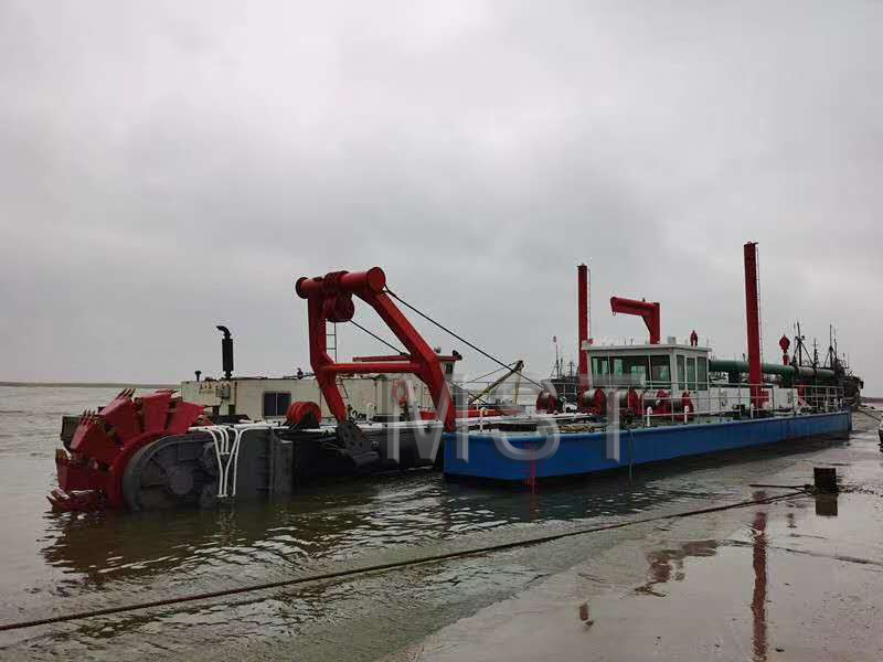 Floating Gold Plain Suction Bucket Dredger