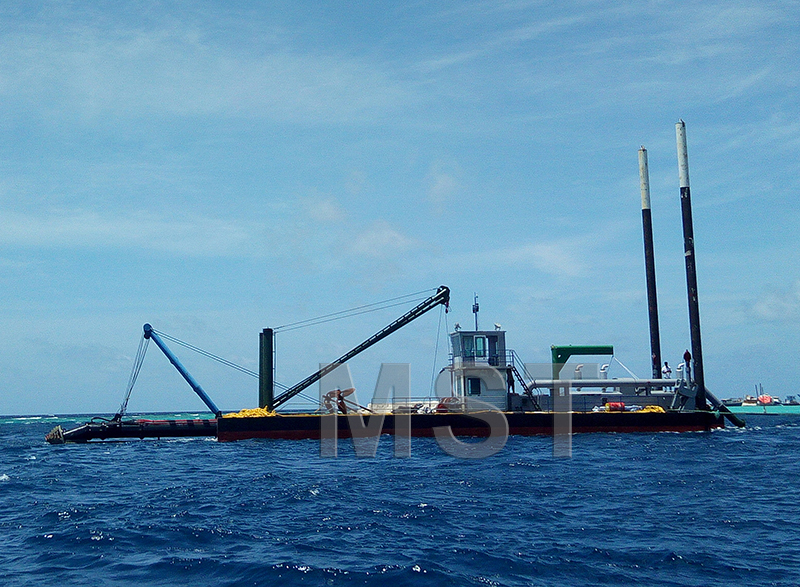 10 Inch Floating Gold Cutter Suction Dredger For Sale