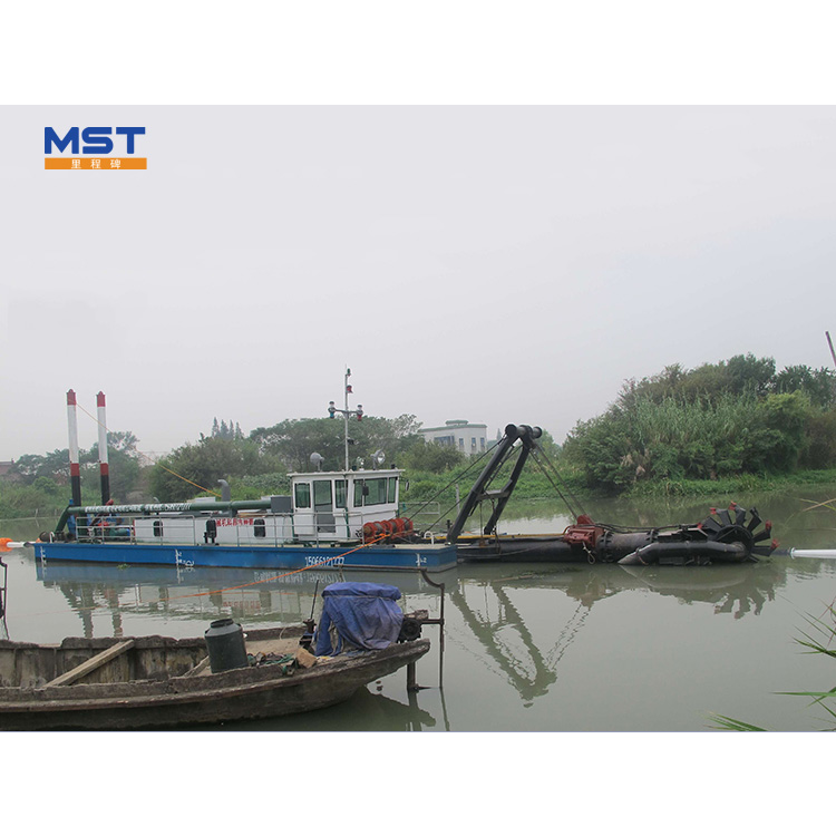 Dredge Pipeline Floating Gold Plain Suction Bucket Dredger