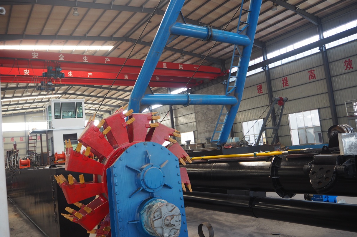 Floating Gold Plain Suction Bucket Dredger