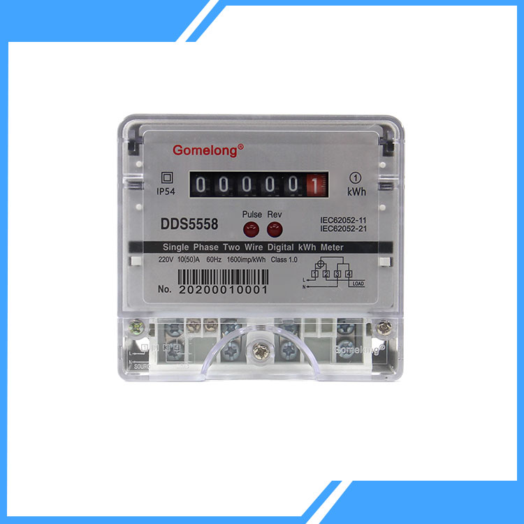 Features of single phase meters