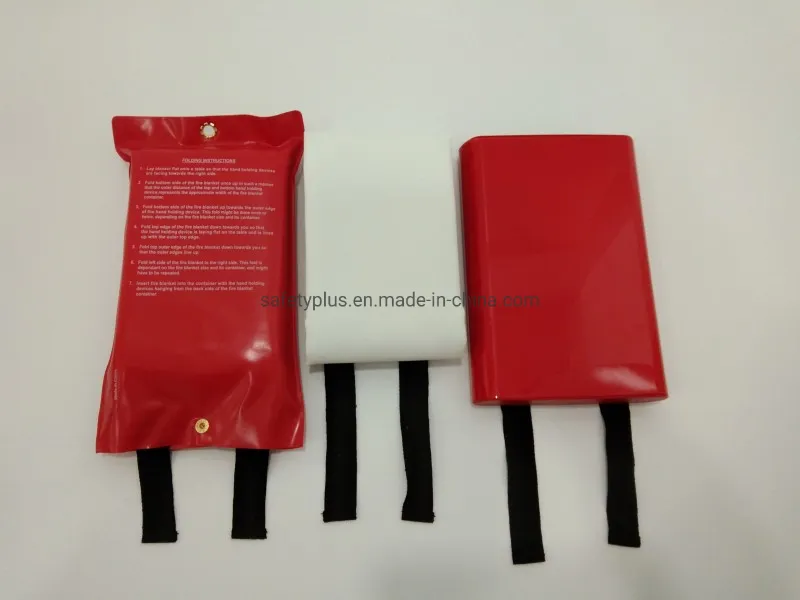 1.2*1.8m Fiberglass Emergency Car Fire Blanket
