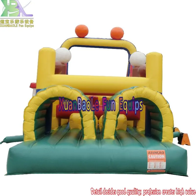 12ml Sports Theme Giant Inflatable Obstacle Course Thrill Challenge Obstacle for Adults and Kids