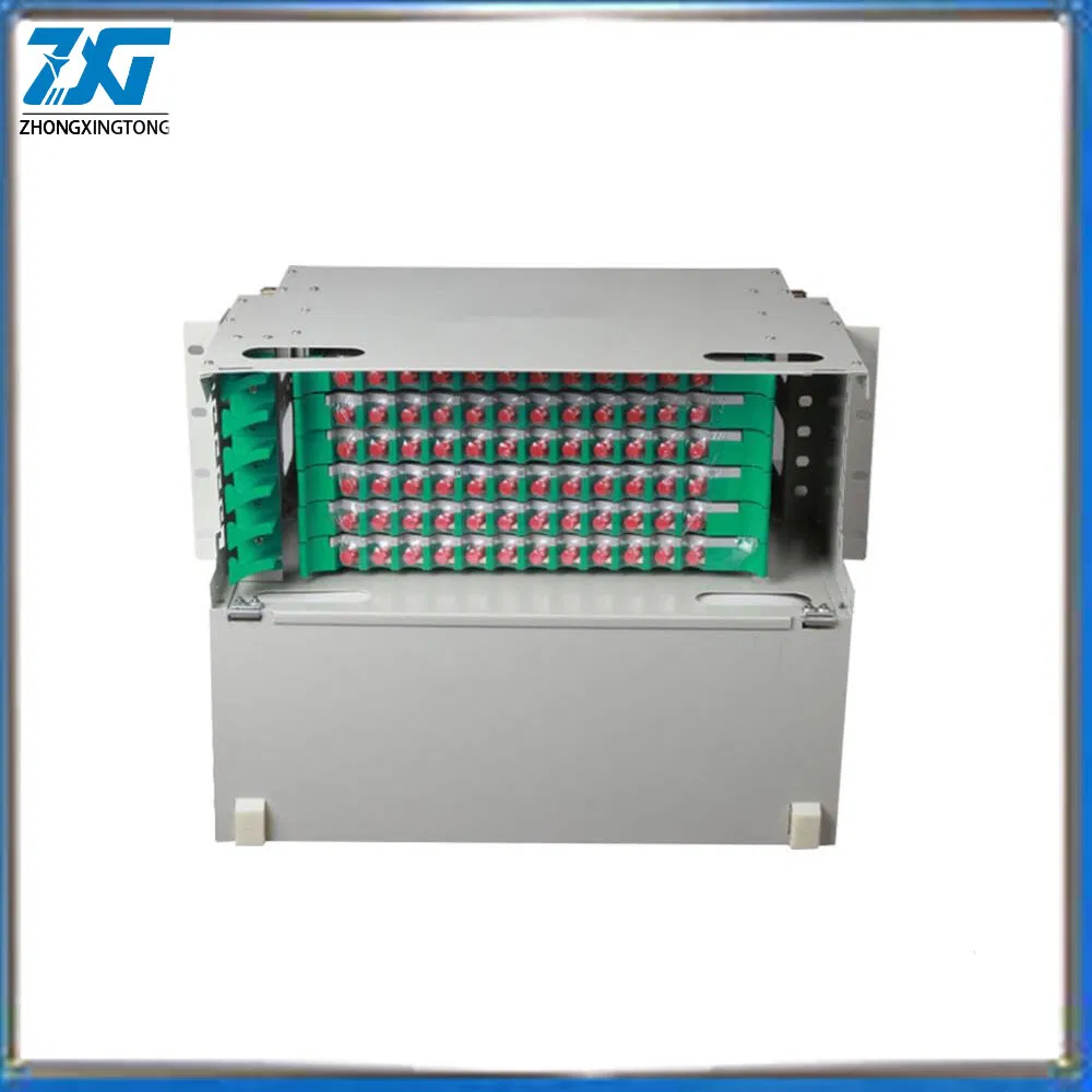 144 Cores Rack Mounted Fiber Optic ODF Patch Panel, ODF Optical Distribution Box