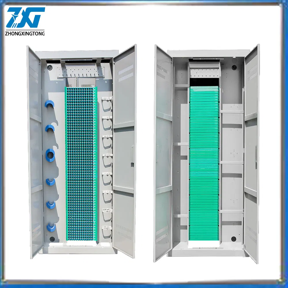 144 Cores Rack Mounted Fiber Optic ODF Patch Panel, ODF Optical Distribution Box