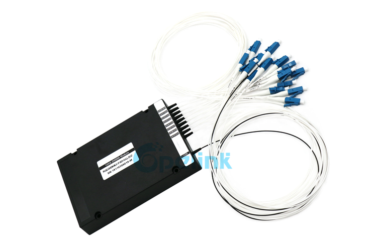 16+1CH 100g DWDM Mux / Demux Module, 0.9mm LC/PC ABS Box Optical DWDM Module
