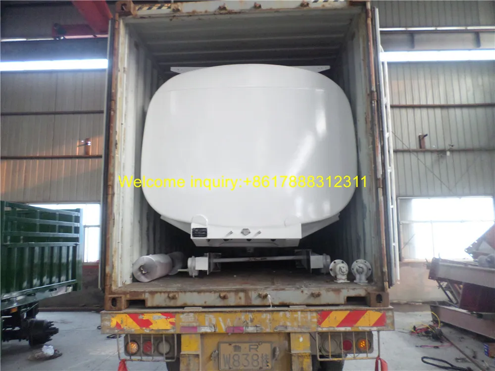 2 3 4 Axle 42000 Liters 3 Compartments Oil Tanker Semi Trailer
