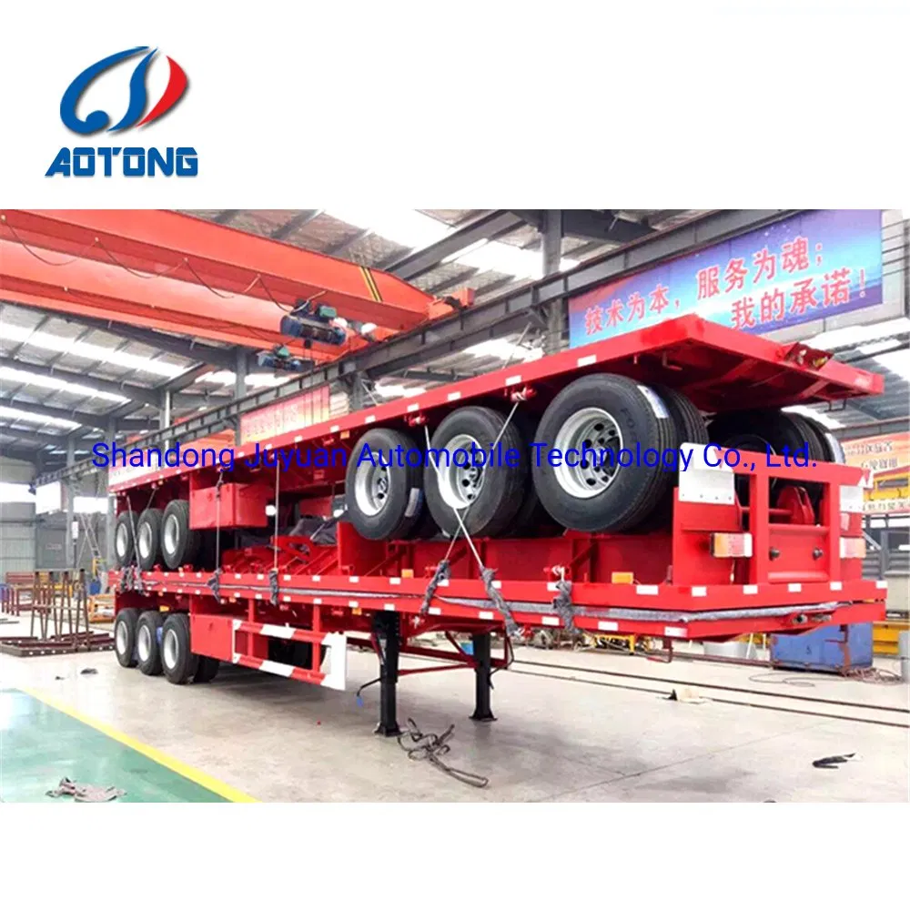 2/3/4 Axles Skeleton Container Semi Trailer/ 4 Axles Container Trailer