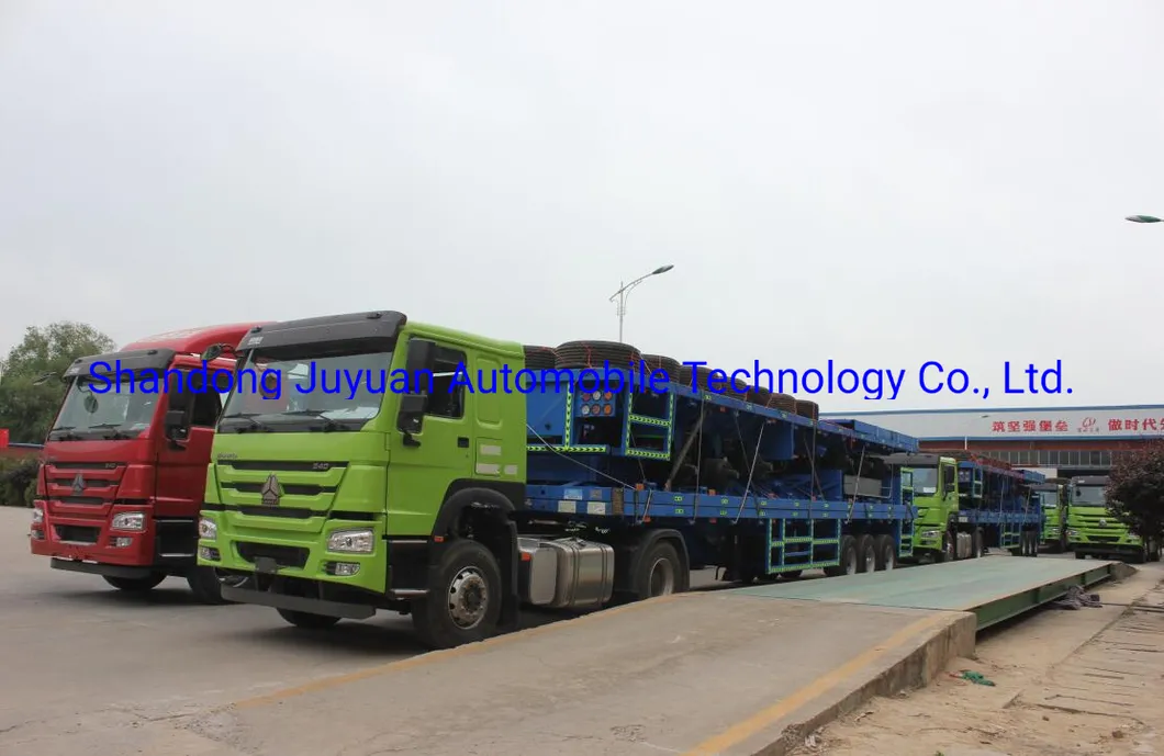 2/3/4 Axles Skeleton Container Semi Trailer/ 4 Axles Container Trailer