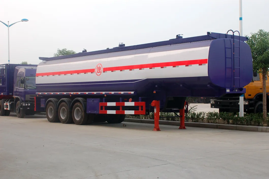 2 Axle/3 Axle 5 Compartments 42 Cbm Oil Tank Trailer 42000L Fuel Tank Trailer