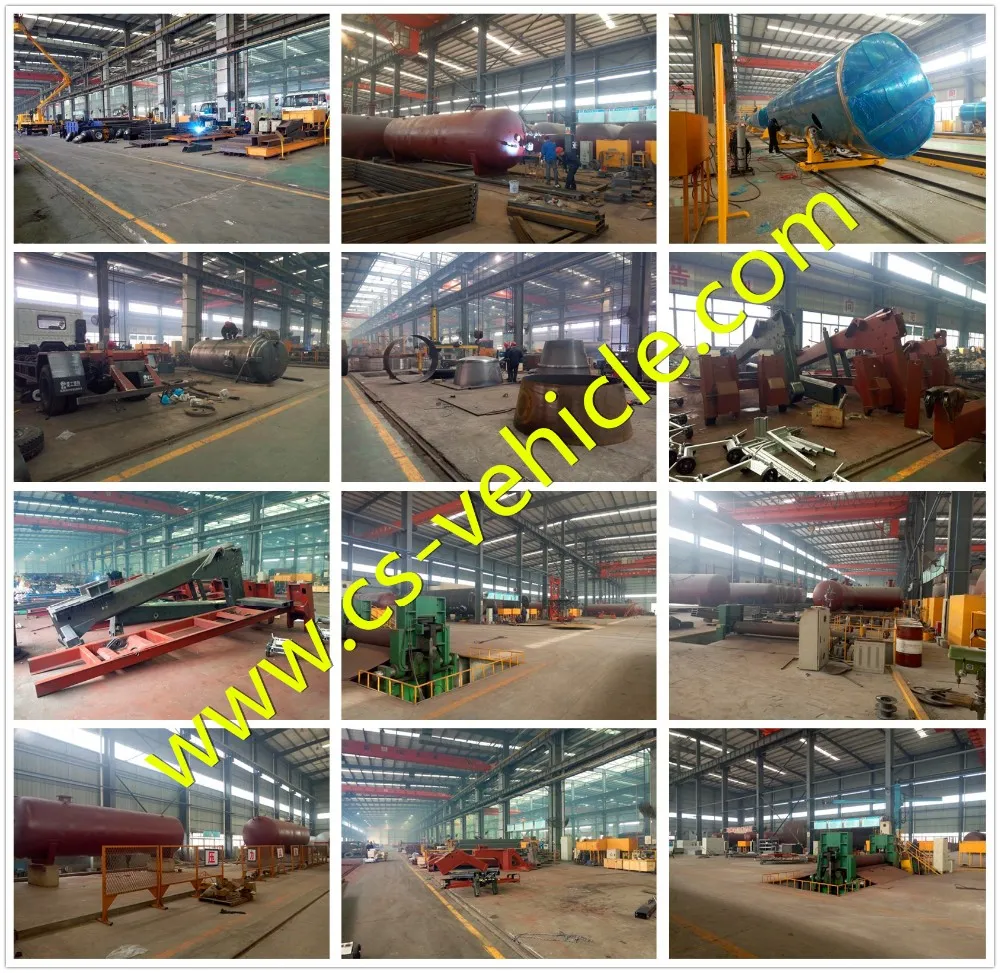 2 Axle/3 Axle 5 Compartments 42 Cbm Oil Tank Trailer 42000L Fuel Tank Trailer