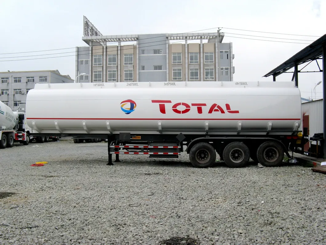 2 Axle/3 Axle 5 Compartments 42 Cbm Oil Tank Trailer 42000L Fuel Tank Trailer