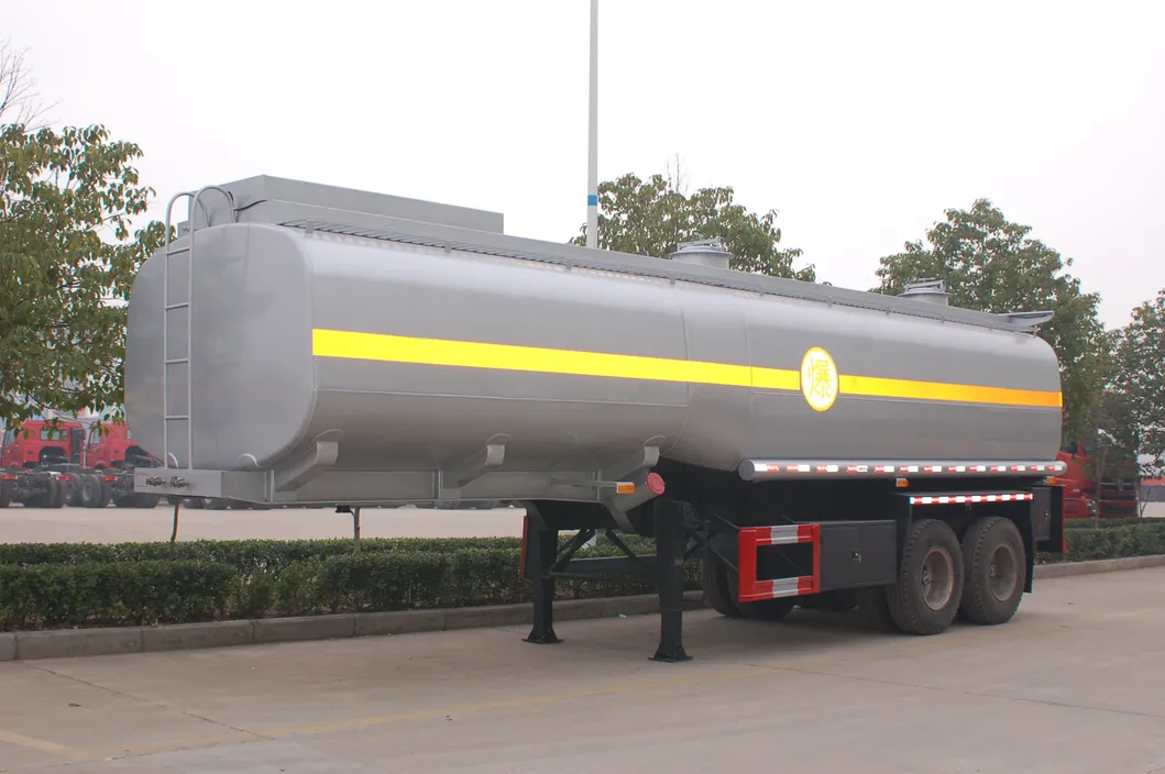 2 Axle/3 Axle 5 Compartments 42 Cbm Oil Tank Trailer 42000L Fuel Tank Trailer