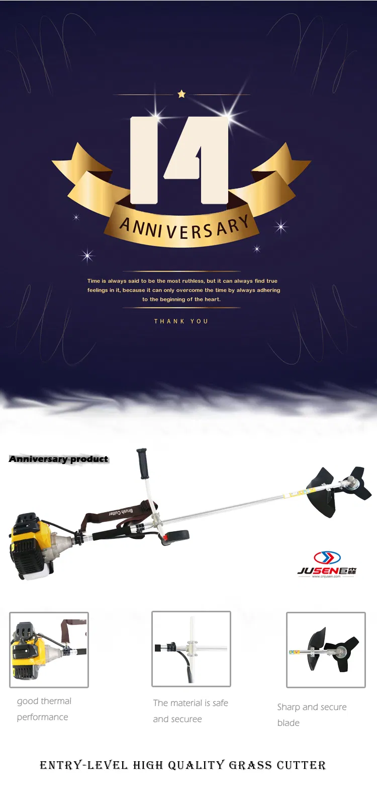 2 Stroke 43cc Petrol Grass Trimmer