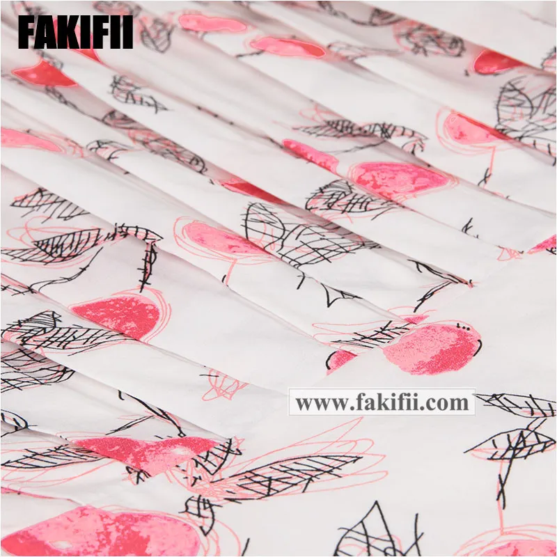 2021 Spring Factory Customised Baby Wear Children Clothing Girl Cotton Berry Print Dress Designer Kids Apparel