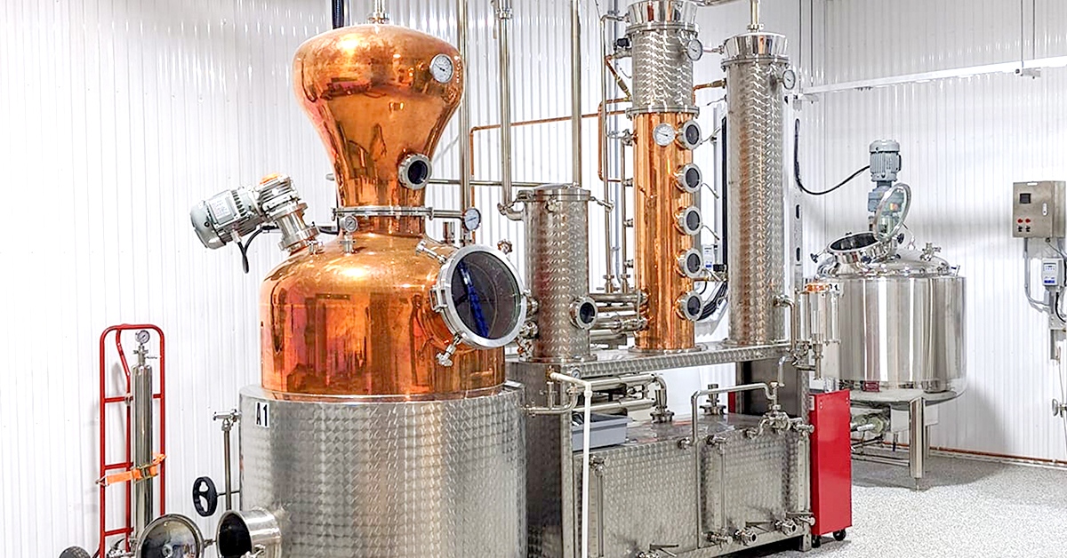 Column Still Factory: Crafting Spirits with Precision