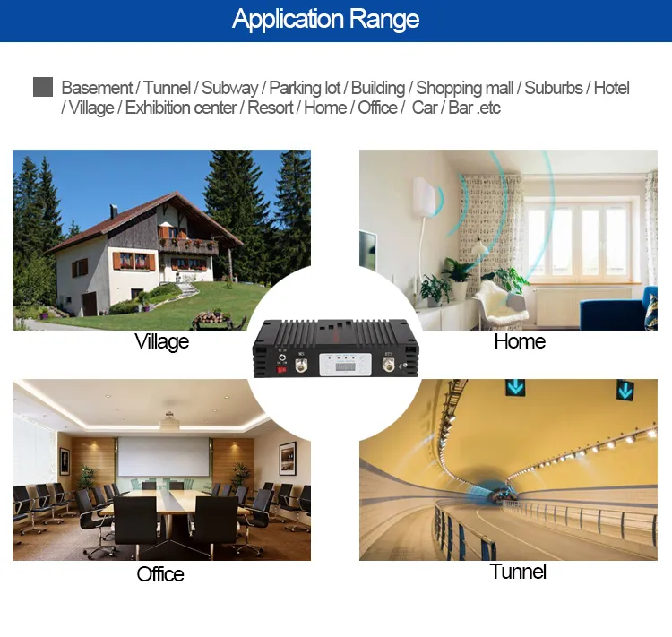 20dBm Lte700MHz+Lte2600MHz Dual Band Mobile 4G Signal Booster