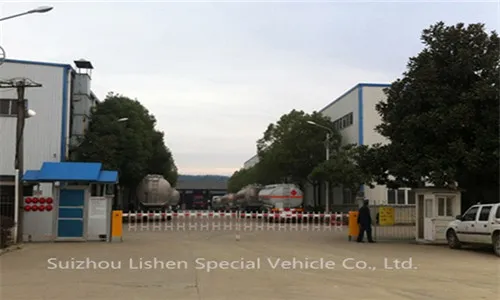 3-Axle 38000L Chemical Liquid Tank Semi Trailer for Corrosives