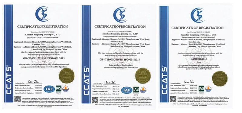 3 Ply Continuous Carbonless Computer Paper NCR Printing Paper Sheets