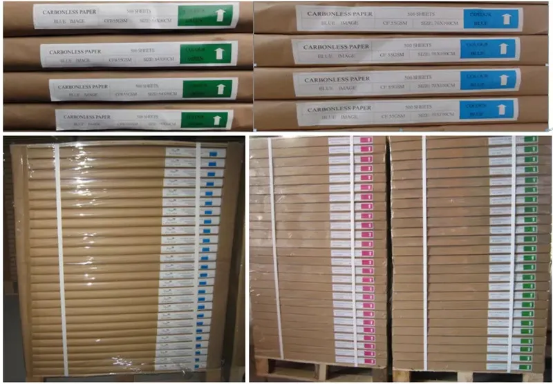 3 Ply Continuous Carbonless Computer Paper NCR Printing Paper Sheets