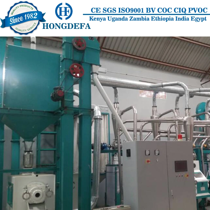 30t Per 24h Maize Flour Milling Production Line Machine in Zambia