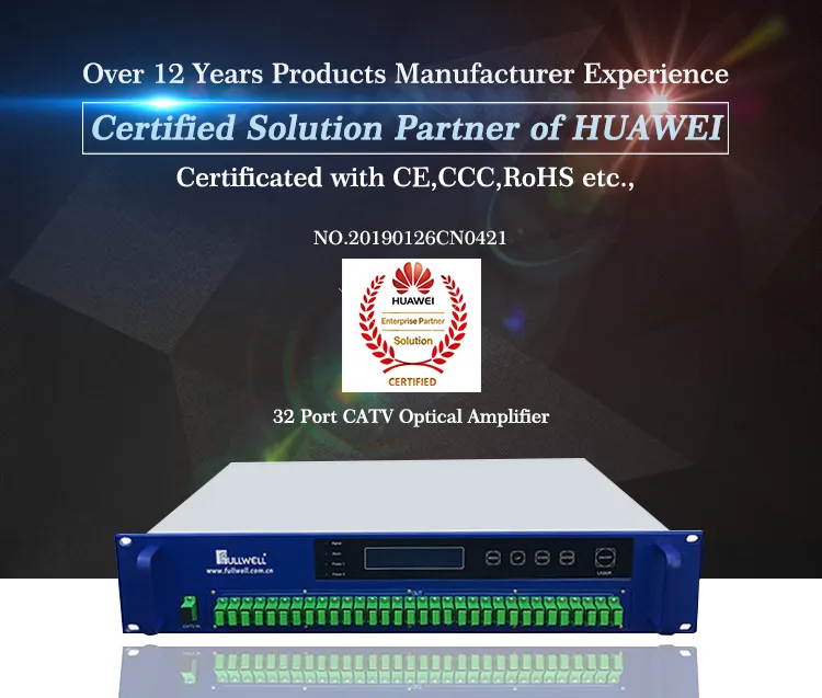 32 Port Fullwell CATV EDFA