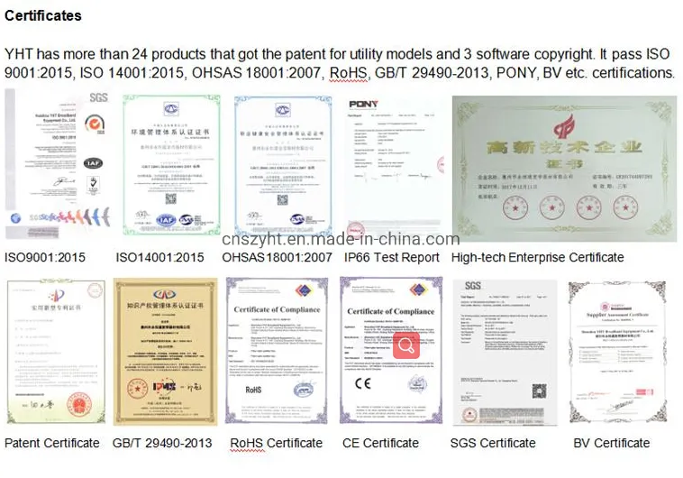 36 Core Optical Distribution Box Outdoor Fiber Optic Distribution Box Odb