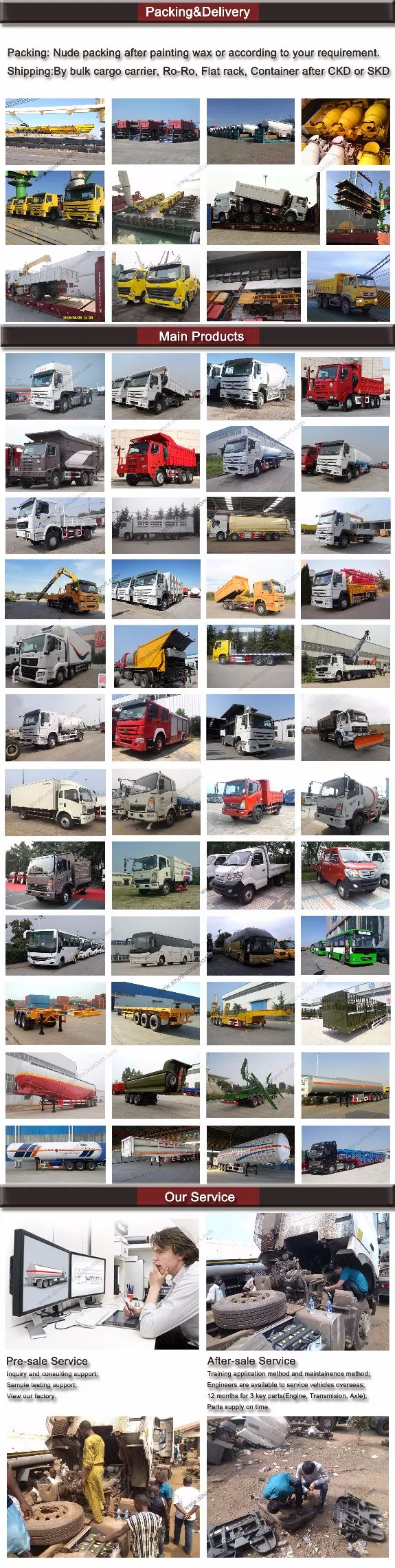3axle 50tons Utility/Flatbed/Container Semi Trailer