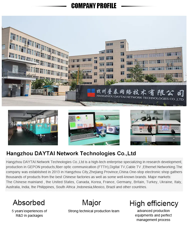 3MW 6MW 1310nm Mini FTTH CATV Optical Transmitter