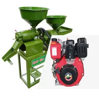 4n-4bd Diesel Version Combine Rice Mill