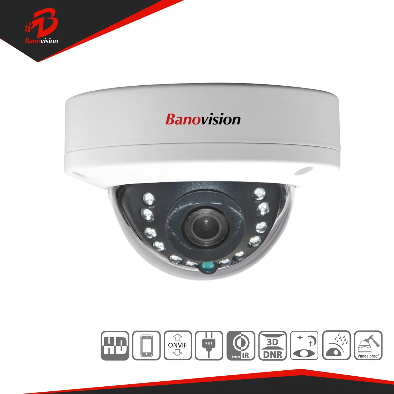 5MP CCTV Security Network IP Dome Camera