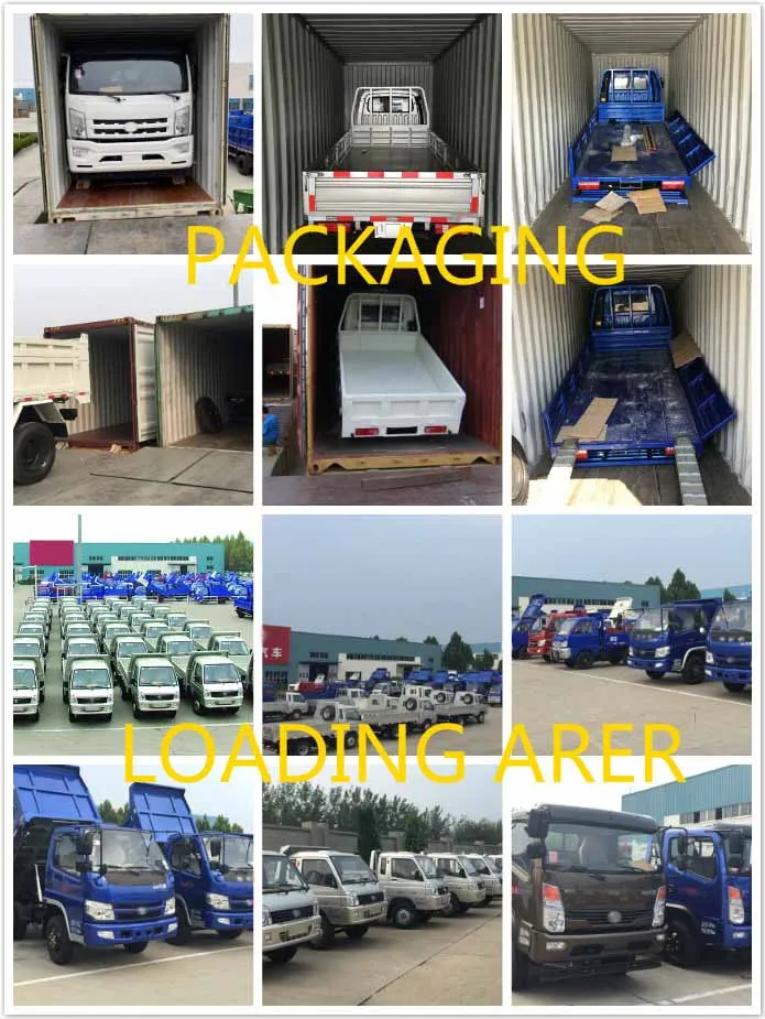 6-8tons Dumper Tip Tipper Dump Truck
