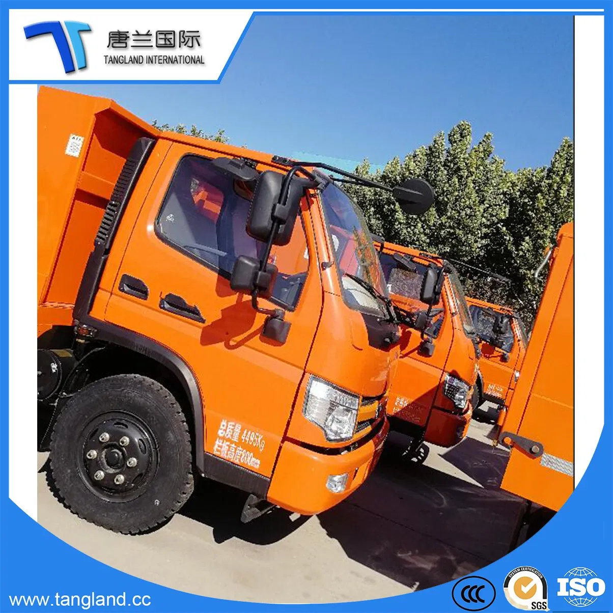 6-8tons Dumper Tip Tipper Dump Truck
