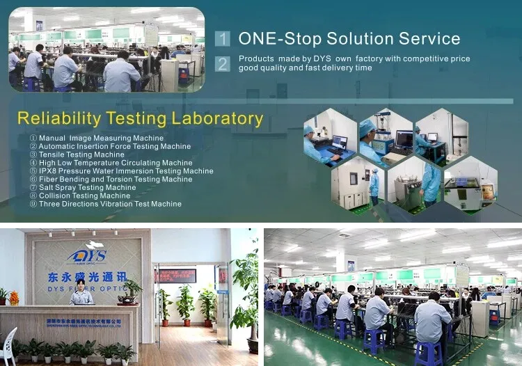 6 Core LC Upc Multimode Om3 LC/Upc Bundle Fiber Optic Pigtail