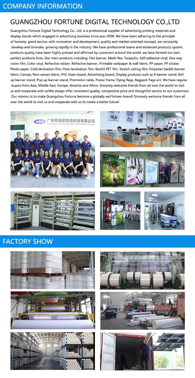 680g Backlit Flex Banner Glossy
