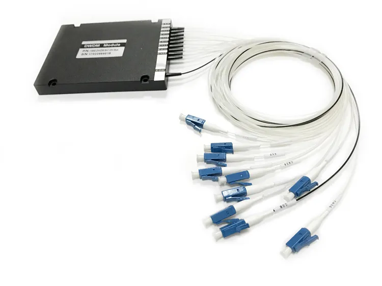 8+1CH 0.9mm LC/PC ABS Box Mux/Demux Optic DWDM