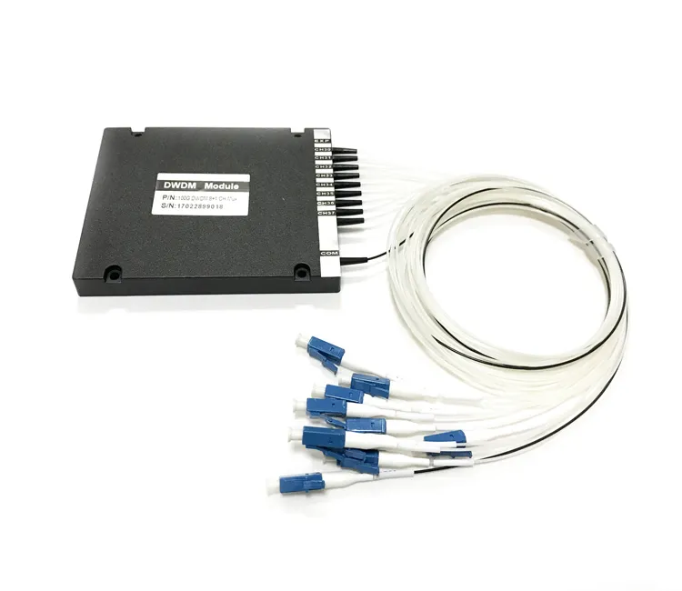 8+1CH 0.9mm LC/PC ABS Box Mux/Demux Optic DWDM