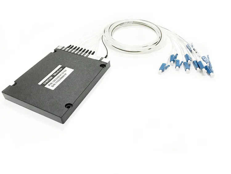 8+1CH 0.9mm LC/PC ABS Box Mux/Demux Optic DWDM