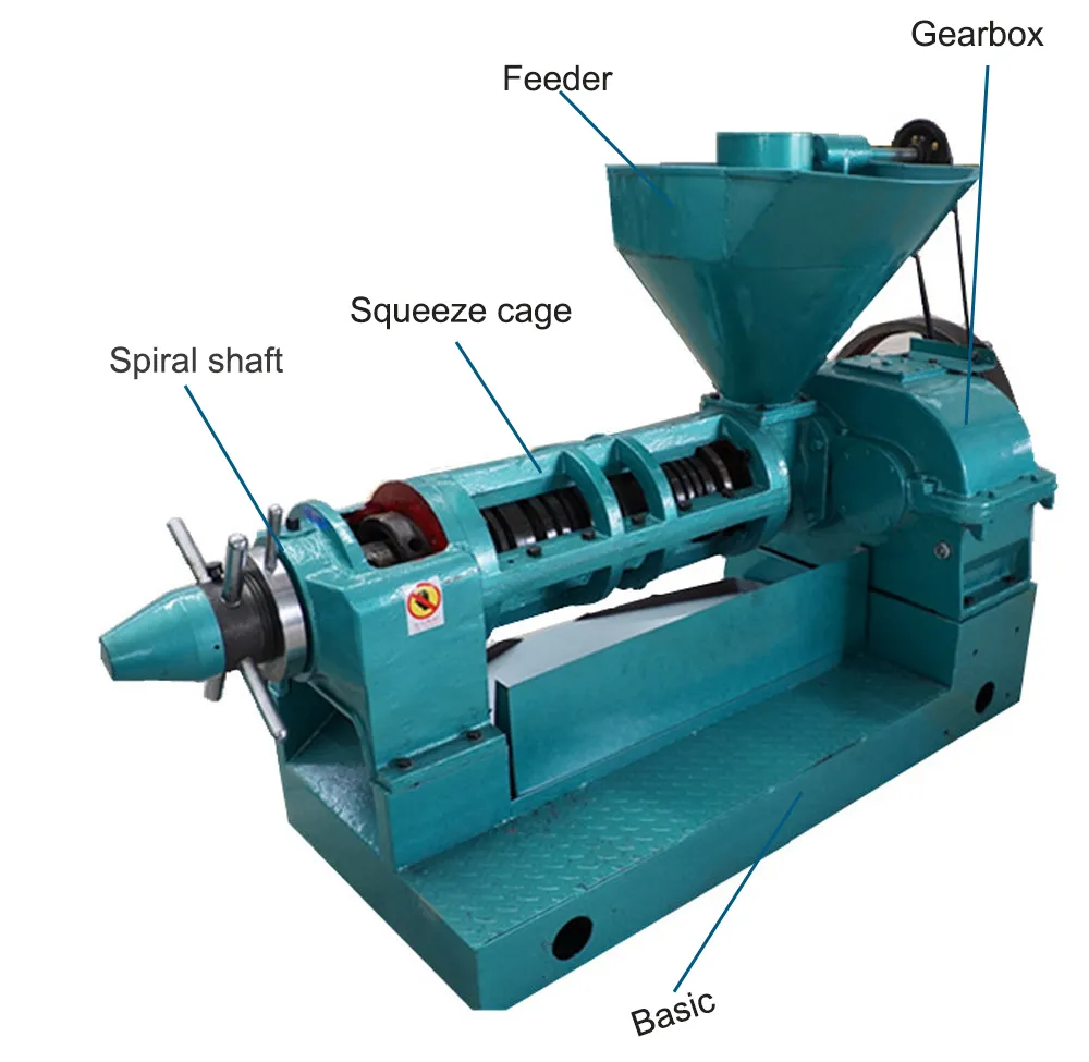 8tpd Vegetable Seeds Oil Press Machinery for Peanut Sesame Rapeseed