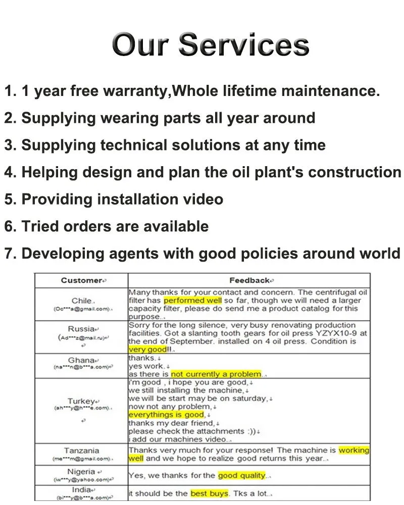 8tpd Vegetable Seeds Oil Press Machinery for Peanut Sesame Rapeseed