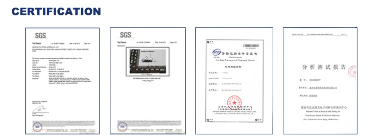 99.99% White TiO2 Titanium Dioxide Sinter Granule