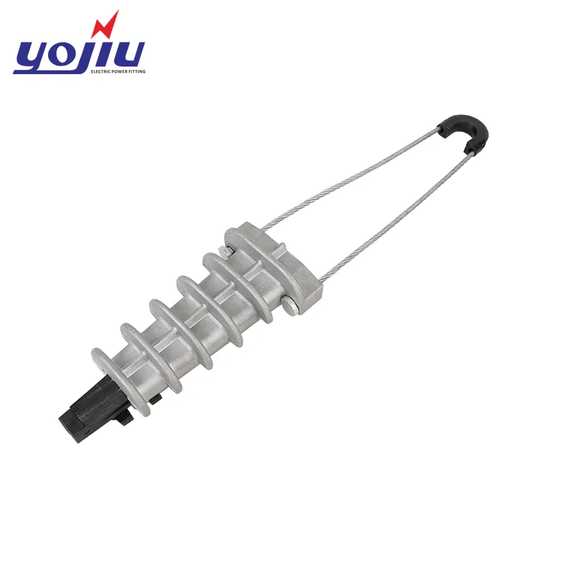 Aluminum Alloy Overhead Line Metal Dead End Cable Tension Clamp