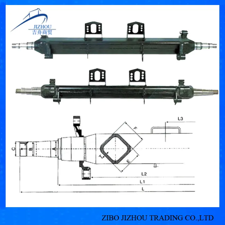 American Type Axle Beam Assemble