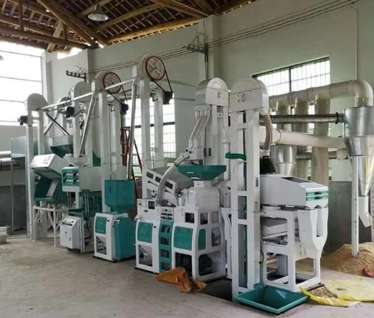 Automatic 10tpd Mini Rice Mill Plant Small Rice Mill Machine