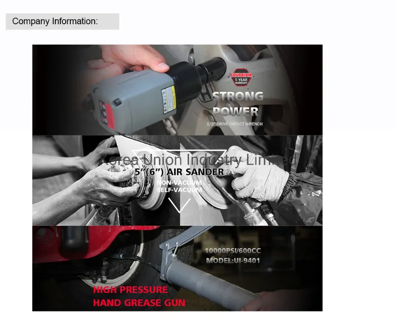 Automotive 400cc Light Weight Grease Gun with Straight Steel Extension