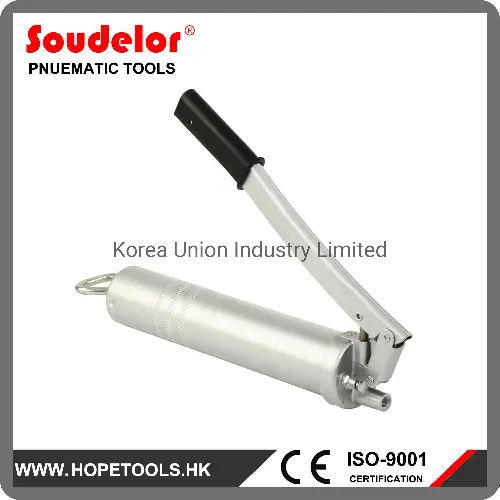 Automotive 400cc Light Weight Grease Gun with Straight Steel Extension