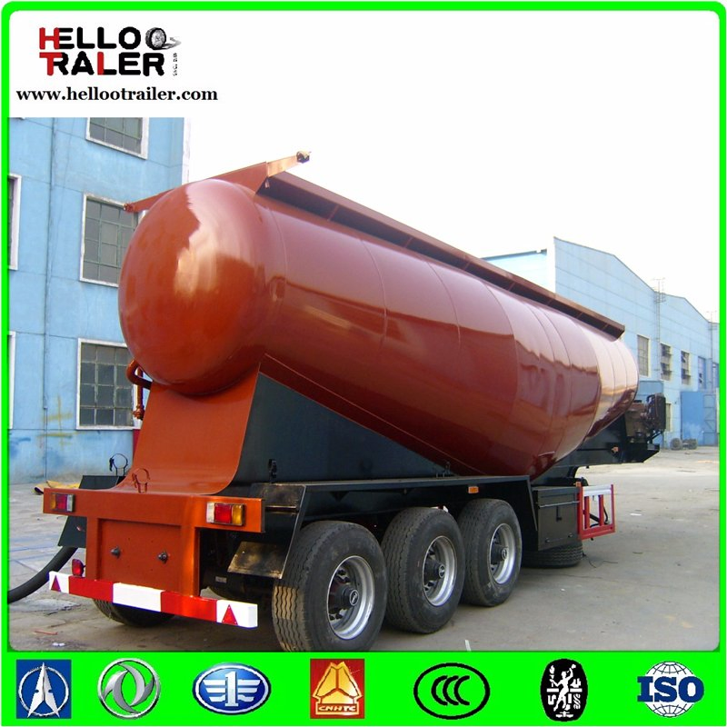 Bulk Cement Tanker Trailer 3 Axle Bulk Cement Tank Semi Trailer for Sale