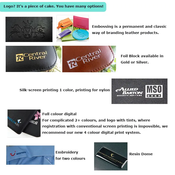 Business PU Leather Notepad Folder for Resumes, Interviews