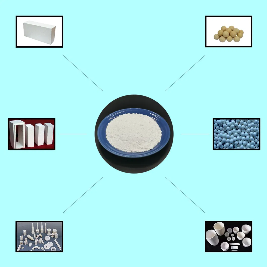 Calcined Alumina CAS No. 1344-28-1 for Refractory Materials