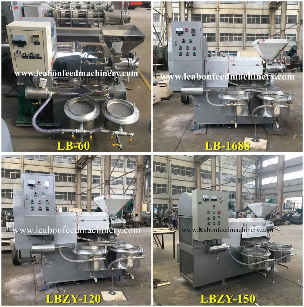 CE Approved Automatic Peanut Sesame Sunflower Coconut Oil Press Machine